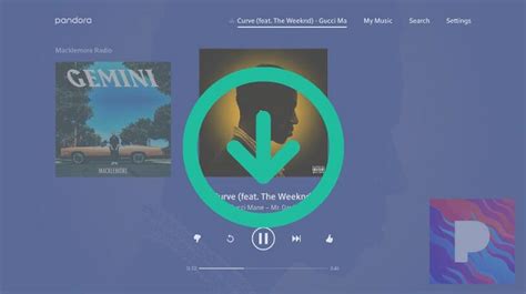 can i download music from pandora for offline listening?