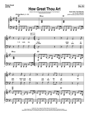 how great thou art sheet music pdf the power of music in conveying emotions