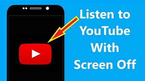 how to listen to youtube music with screen off while camping