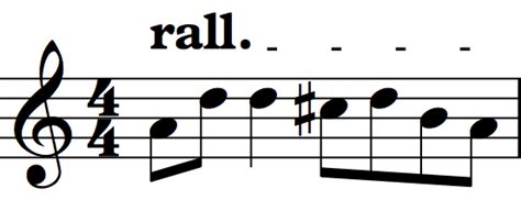 what does rall mean in music and how does it shape the emotional landscape of a musical composition?